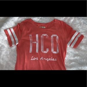 Coral Hollister T-Shirt